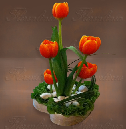 Arreglo de Tulipanes 01 - Flor En Linea